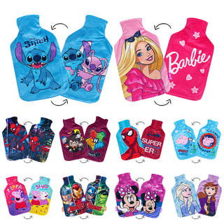 Disney Reversible Hot Water Bottles - 2L Capacity - Disney Designs