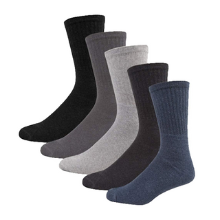 Mens 20 Pack Cotton Rich Sport And Work Socks - Assorted Colours