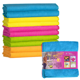 Microfibre Cleaning Cloth – XL Size – 40 x 40cm - Multifunctional Reusable Cleaning Cloths – Available in Packs of 10s