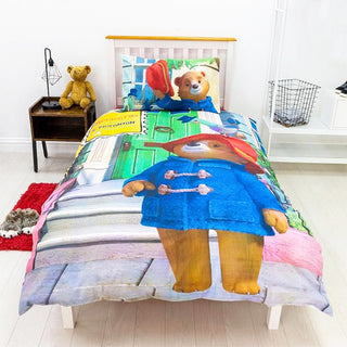 Paddington Reversible Duvet Set - Friends Design - Single