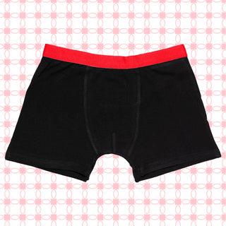 Keanu Pack of 6 Boys Boxer Trunks - Multi Colourful Band Design - Cotton Blend