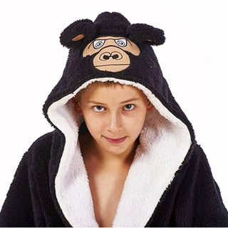 Keanu Kids Gorilla Dressing Gown - Ages 7-13 Years