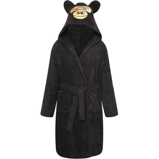 Keanu Kids Bath Robe - Gorilla Head Design - 100% Cotton - Ages 3-13 Years