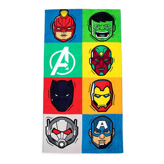 Jay Franco Towel - Marvel Avengers Design - 100% Cotton - 140 x 70cm