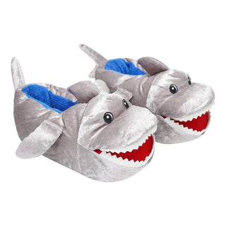 Build-A-Bear Kids Slippers - Shark Design - 3D Novelty