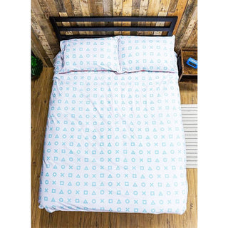 Playstation Reversible Duvet Set - Marble Design - Single and Double