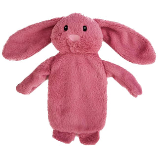 K Collection 3D Novelty Hot Water Bottle With Removable Cover -  750 ML Capacity - Bunny Design