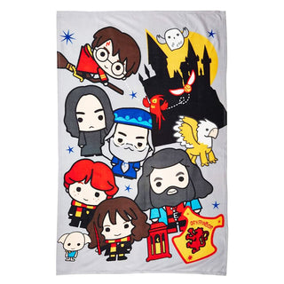 Harry Potter Fleece Blanket - Charm Design - 100% Polyester - 100 x 150cm