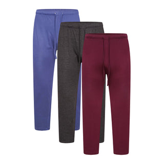 Keanu Mens Pack of 3 Lounge Pants - Cotton Rich - Available in 3 colours