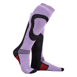 Ladies 5 Pack High Performance Thermal Ski Socks - Multicoloured