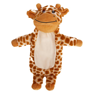 K Collection 3D Novelty Hot Water Bottle With Removable Cover -  750 ML Capacity - Giraffe Design