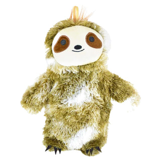 K Collection 3D Novelty Hot Water Bottle With Removable Cover -  750 ML Capacity - Sloth Design