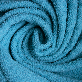 K Collection 10 Piece Egyptian Cotton Towel Set - 100% Cotton -  4 x Face, 4 x Face & 2 x Bath - Teal Design