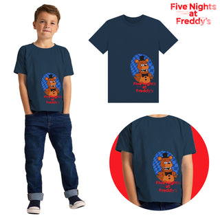 FNAF 3 Pack Kids T-Shirts - Freddy Fazbear, Chica, and Funtime Foxy Designs - 100% Cotton