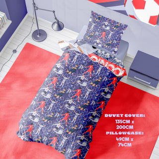 Its Coming Home 'Iconic' Single Panel Duvet Set