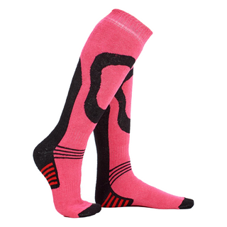 Ladies 5 Pack High Performance Thermal Ski Socks - Multicoloured