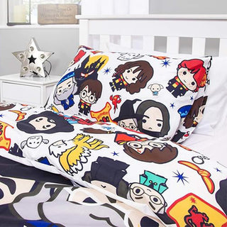 Harry Potter Reversible Duvet Set - Charm Design - Single and Double