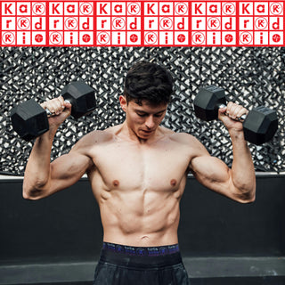 Kardio Mens 6 Pack Performance Boxer Trunks - Geometric Neon Tech Design - 95% Cotton, 5% Elastane