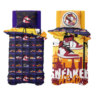 K Collection 'Sneakerhead' Panel Duvet Set