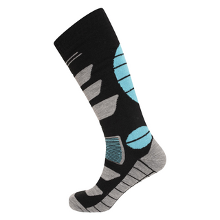 Mens 5 Pack High Performance Thermal Ski Socks - Multicoloured