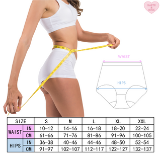 Harte & Soul Women’s 100% Cotton 6 Pack Full Briefs - White