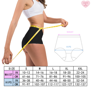 Harte & Soul Women’s 100% Cotton 6 Pack Full Briefs - Black