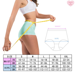 Harte & Soul Women’s 100% Cotton 6 Pack Full Briefs - Assorted Pastels