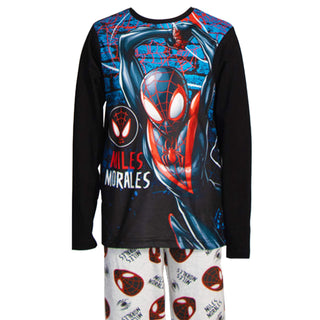 Marvel 2 Pack Kids Pyjamas - Spiderman & Miles Morales Designs - 100% Cotton - 5 to 14 Years