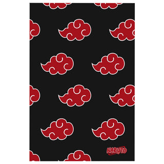 Naruto Fleece Blanket - Akatsuki Cloud Design - 100% Polyester - 100 x 150cm