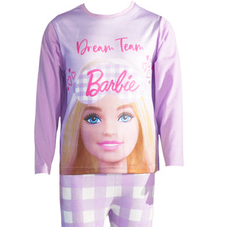 Barbie 2 Pack Kids Pyjamas - Dream Team Designs - 100% Cotton - 5 to 14 Years
