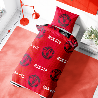 Manchester United Reversible Duvet Set - Honour Design - Single and Double