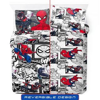 Disney Reversible Duvet Set - Comic Strip Design - Single and Double