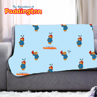 Paddington Fleece Blanket - Paddington Design - 100% Polyester - 100 x 150cm