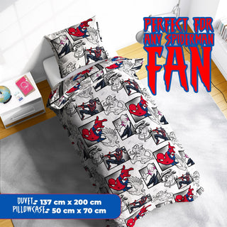 Disney Reversible Duvet Set - Comic Strip Design - Single and Double