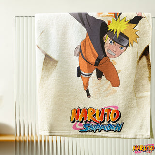 Naruto Towel - Shippuden Heroes Design - 100% Cotton - 140 x 70cm