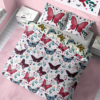K Collection 'Butterfly' Rotary Duvet Set