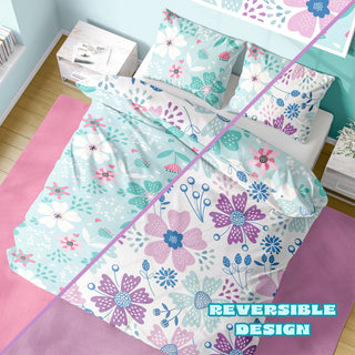 K Collection 'Floral' Rotary Duvet Set