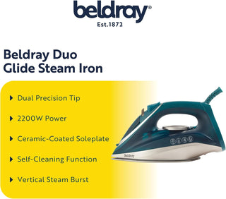 Beldray Duo Glide Steam Iron (2200W)