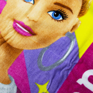 Barbie Hooded Towel Poncho – Pink 115 x 50cm