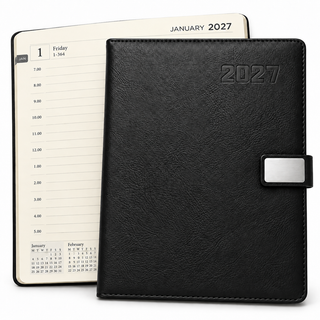 K Collection 2027 A4 Daily Planner - Page a Day - Hardcore Cover