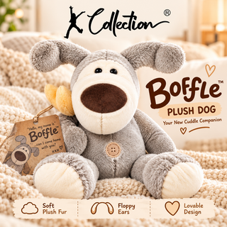 K Collection Boofle Plush Companion - Soft and Cuddly