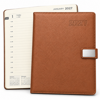 K Collection 2027 A4 Daily Planner - Page a Day - Hardcore Cover