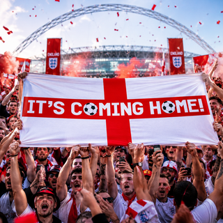 Its Coming Home Towel - England Football - 100% Cotton - 140 x 70cm