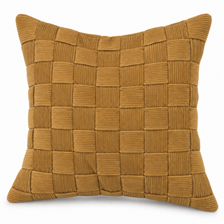 K Collection Corduroy Check Cover Only Cushions 45cm – Multiple Colours
