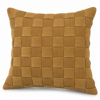 K Collection Corduroy Check Filled Cushions 45cm – Multiple Colours