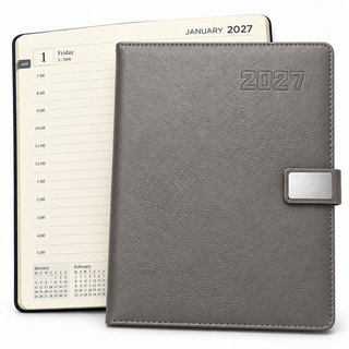 K Collection 2027 A4 Daily Planner - Page a Day - Hardcore Cover