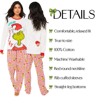 Disney Family Matching Pyjama Set - Grinch Design