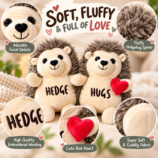 K Collection Hedge Hugs Cushions – Soft & Cuddly with Heart