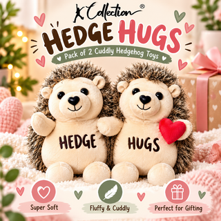 K Collection Hedge Hugs Cushions – Soft & Cuddly with Heart