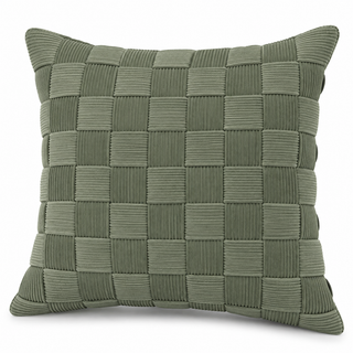 K Collection Corduroy Check Filled Cushions 45cm – Multiple Colours